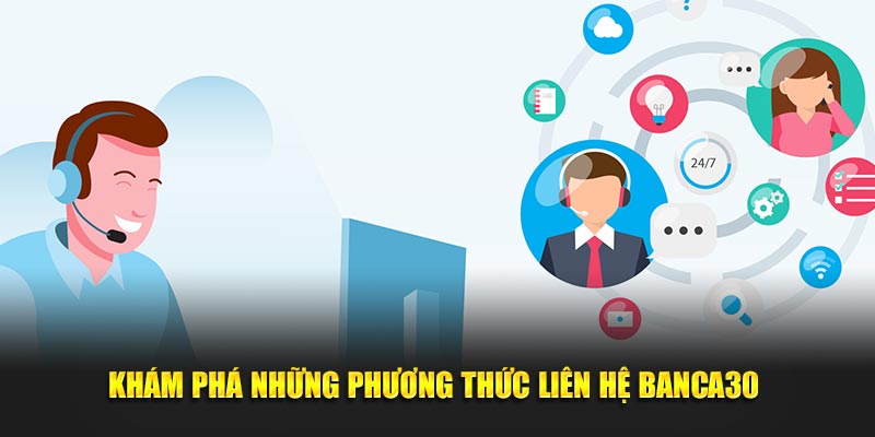 Các cách thức liên hệ Banca30 