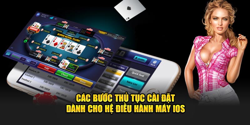 Các bước thủ tục cài đặt dành cho hệ điều hành máy IOS 